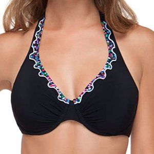 Profile by Gottex "City Lights" Underwire Bikini Top - 32D - NWT!